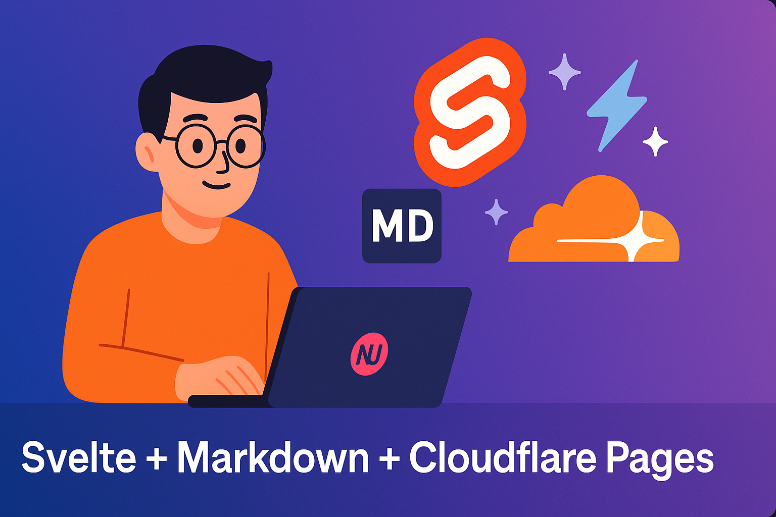 My (Slightly Chaotic) Journey to Svelte + Markdown + Cloudflare Pages